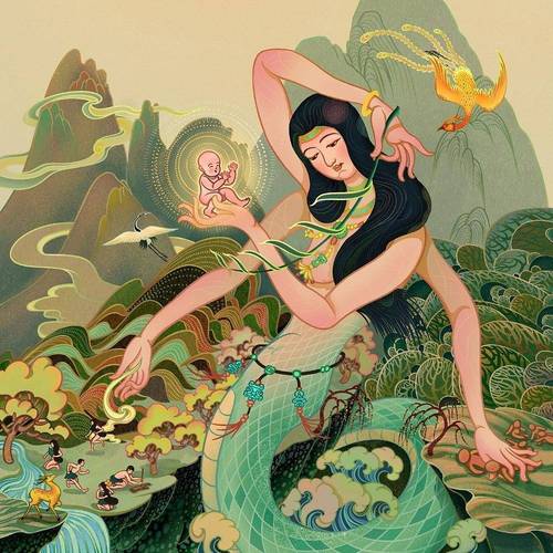 女娲吃人的照片可怕 女娲吃过人吗