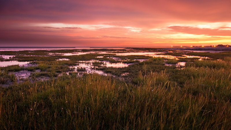 描写晚霞的诗句